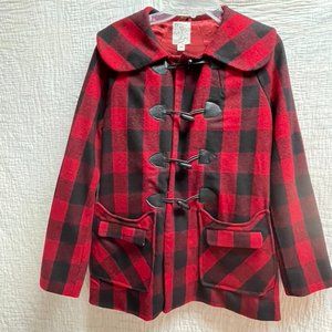 Red Plaid London Jacket